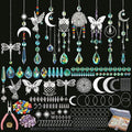 DIY Suncatcher Kit 460pcs Sun Catchers Supplies Arts and Crafts by Worgree