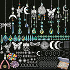DIY Suncatcher Kit 460pcs Sun Catchers Supplies Arts and Crafts by Worgree