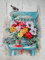 RIOLIS - Garden Flowers 2299, Floral Cross Stitch Kits 11¾"x15¾, Cross Stitch - Image 6