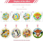 Zhenging Animal Cross Stitch Kit – 4 Pre-Printed Designs - Image 6