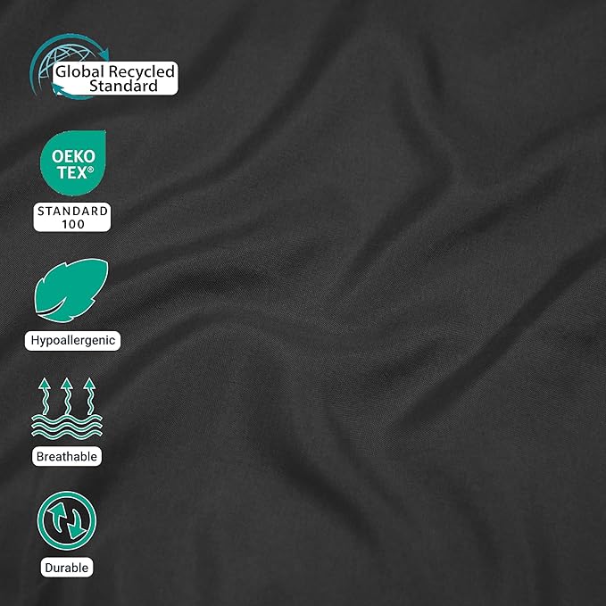ZPECC Bulk Flat Sheets Only Queen Size 6 Pack, Easy Sort Top Bed Sheet by - Image 4