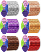 Mandala Crafts 13 GA Purple Brown Red Assorted Anodized Aluminum Craft Wire | by MandalaCrafts