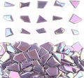 Youway Style Iridescent Purple Glass Mosaic Tiles by YouwayStyle