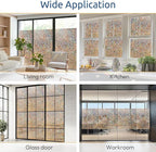 rabbitgoo Window Privacy Film Rainbow Film Decorative Window Sticker, 3D Static - Image 8