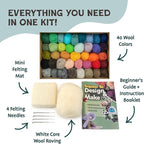 Woolbuddy Needle Felting Starter Kit –Make 6 Cute Characters – Complete Kit - Image 2
