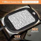 30X/10X Floor Magnifying Glass - Image 3