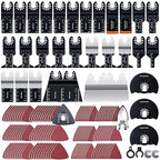 CONNOO 158 Pack Oscillating Saw Blades, Oscillating Tool Blades by CONNOO