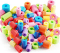 Frienda 100 Pcs Pool Noodles Bits Multicolor Craft Small Size Versatile Mixed by Frienda