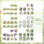 3.4" Large Flower Stickers for Scrapbooking – 60PCS Waterproof Wall &Floral - Image 6