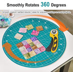 Headley Tools 13"x13" Round Rotating Cutting Mat, Self Healing Mat - Image 4