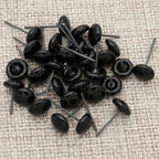 140Pcs Needle Felting Eyes 6-10mm mini Glass Amber - Image 7