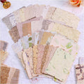 84 Sheets Small Textured Scrapbook Paper and 3D Embossed Collage Paper by Diuhofart