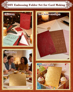 FIVEIZERO 8 Pcs Embossing Folders - Image 5