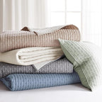 Levtex Home - Cross Stitch Bedspread Set - King Bedspread and Two King Shams - - Image 8