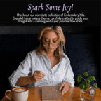 Unwynd Embroidery Notebook Kit Pretty, Embroidery Kit - Image 7