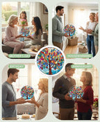 Acrylic Puzzle Suncatcher, Colorful Wishing Tree Sun Catcher - Image 4