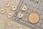 Pack of 20 Shell Charms Gold Plated Pendants Color Retention Pendants - Image 3