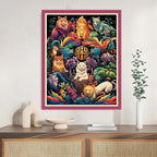 Joyhoor Cross Stitch Kits for Beginners Stamped Cross-Stitch Supplies - Image 2