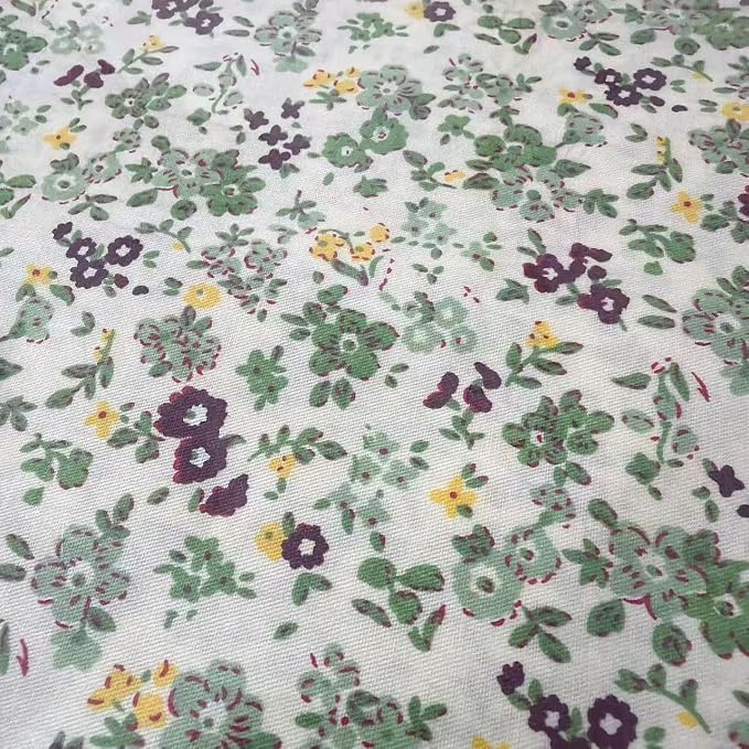 Light Weight Natural Cotton Fabric by The Yard DIY Making Supplies Quilting by LMAEZNER