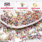 EuTengHao 16800pcs Tube Beads Kit Glass Bugle Seed Beads Small Craft Beads - Image 5