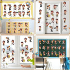 60pcs Pirate Cutouts Pirate Treasure Theme Bulletin Board Decorations Skull Hat - Image 7