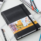 Ohuhu Mix Media Pad, 120 LB/200 GSM Heavyweight Papers, 78 Sheets/156 Pages - Image 7