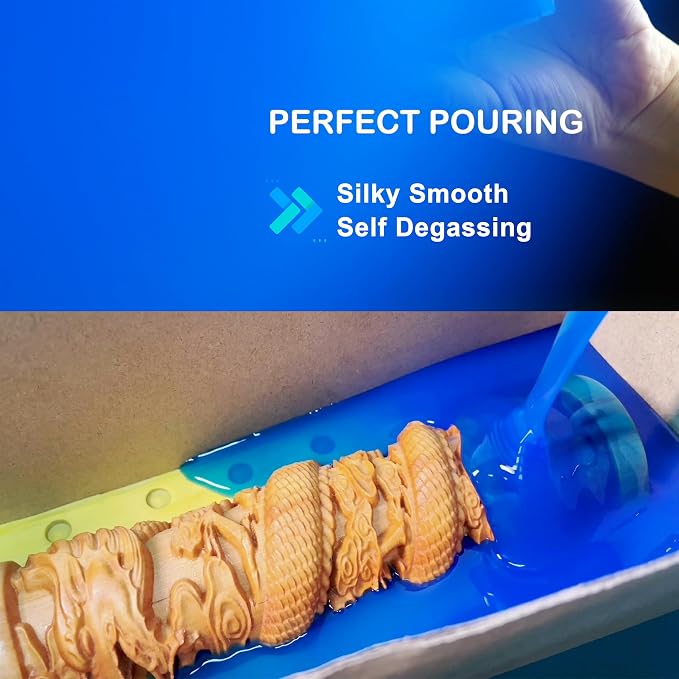 BBDINO Silicone Mold Making Kit, Liquid Silicone - Image 3