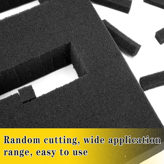 DECOHS 4 PCS Pick Apart Foam Insert- 2 Size Pick and Pluck Foam- Pluck Pre Cube - Image 6