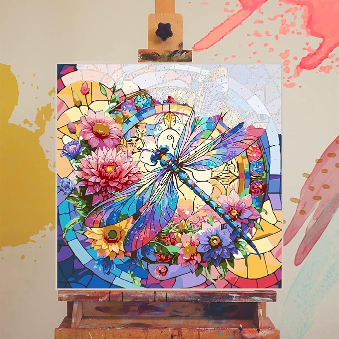 xackcme Dragonfly Paint by Numbers - Image 3