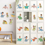 60pcs Dinosaur Theme DIY Cutouts Dinosaur Bulletin Board Decoration Set Cute - Image 6