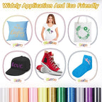 ​TORC Green Glitter HTV Green Heat Transfer Vinyl HTV Rolls - Image 6
