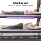 SINWEEK 2 Inch Gel Memory Foam Mattress Topper Queen Size, Pad - Image 2