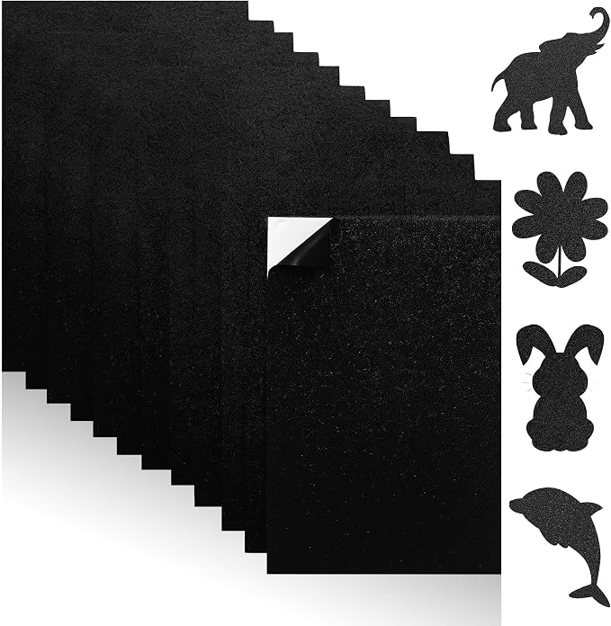Self-Adhesive Glitter EVA Foam Sheets by Unknown