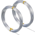 TecUnite Aluminum Craft Wire for Sculpting Armature Bendable Craft Wire for DIY by TecUnite