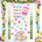 JarThenaAMCS Valentine's Day Classroom Door Decoration Candy Hearts Bulletin by JarThenaAMCS