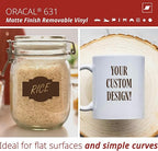 ORACAL 631 Matte Brown Vinyl Durable Roll Easy to Weed Permanent Adhesive Craft - Image 2