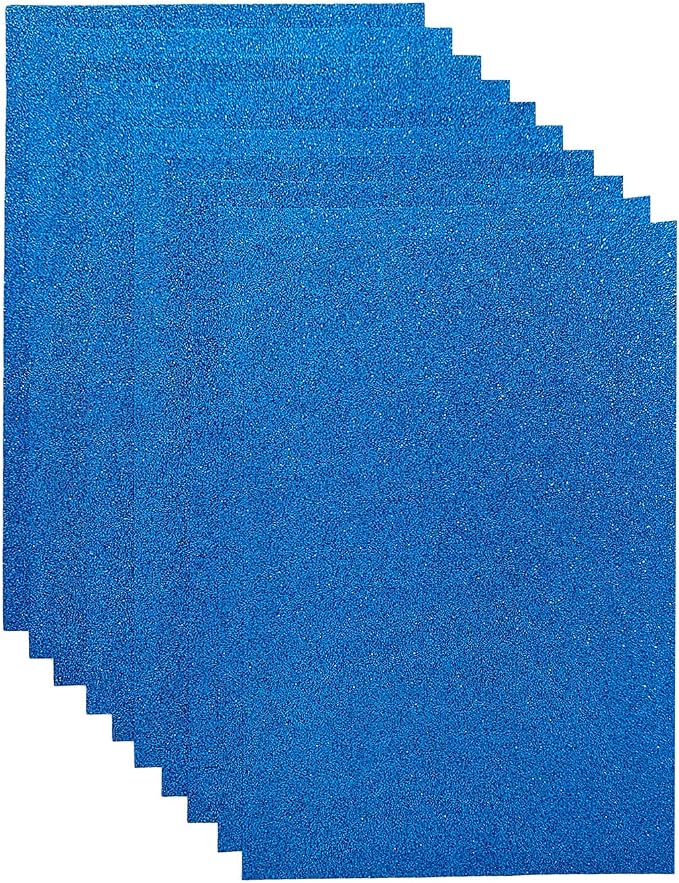Jtnohx Glitter Felt Fabric, 8 x12 inches Felt Square Glitter by Jtnohx