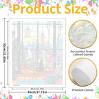 Mandun Cat Paint by Numbers for Adult, Cat Paint by Numbers Kit for Adults - Image 2