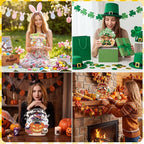 YooNotee 12 Sets Interchangeable Seasonal Diamond Art Tabletop Decorations - Image 5