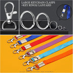 LEOBRO Keychain Making Kit, Well Crafted Sturdy Key Chain Making Kit, Key Chain - Image 4