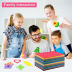 Morcheiong 50 Pcs Felt Fabric Soft Felt Fabric Sheet - Image 5