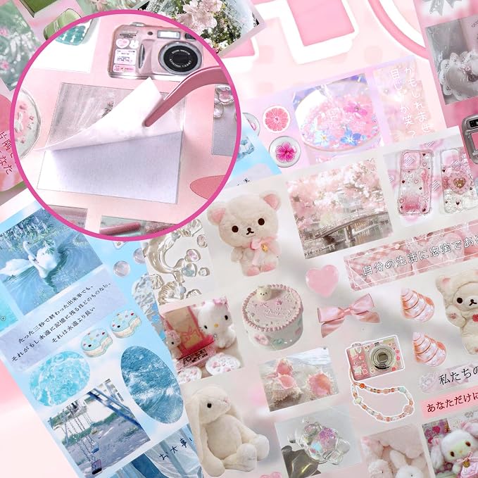 Tmtains 30 Sheets Japanese Sticker Book - Image 5
