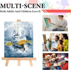 GXGLLPZBY Painting by Numbers for Adults Beginner, Ship Paint by Number Kits on - Image 6