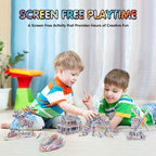 BEARUN 3D Coloring Puzzle Set, Arts and Crafts - Image 5