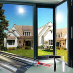 Window Privacy Film One Way Daytime Privacy Static Cling Sun Blocking Anti UV by Unknown