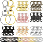 AUGSUN 100PCS Swivel Clasps Lanyard Snap Hooks by AUGSUN
