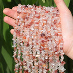 400pcs Natural Chip Stone Beads - Image 9