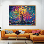 Diamond Art Kits for Adults Beginner, DIY Colorful Butterfly Tree Diamond - Image 3
