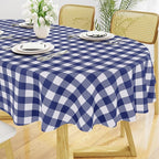 Smiry Oval Table Cloth, Waterproof Vinyl Tablecloths by Smiry