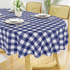Smiry Oval Table Cloth, Waterproof Vinyl Tablecloths by Smiry